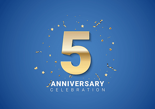 Celebrating Our 5th Anniversary and the Growth of Our Practice